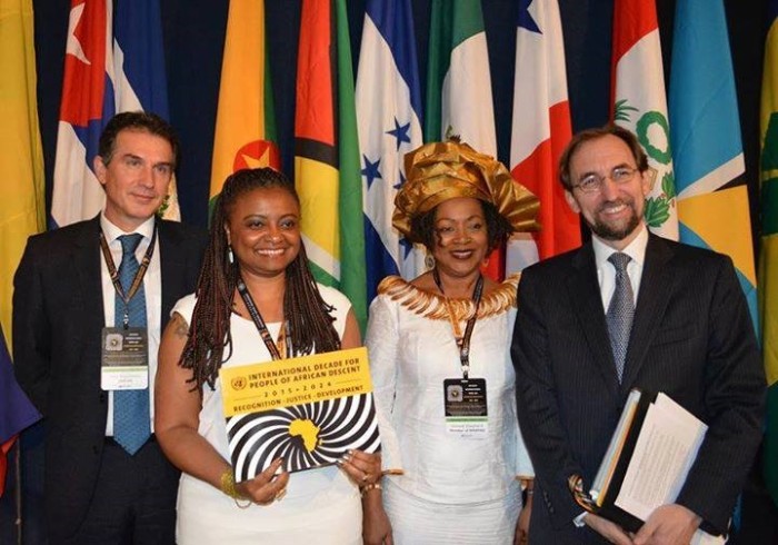 Prof Verene Shepherd at Regional Conference on the Decade for People of African descent for Latin America and the Caribbean held in Brasilia, Dec 3-4, 2015