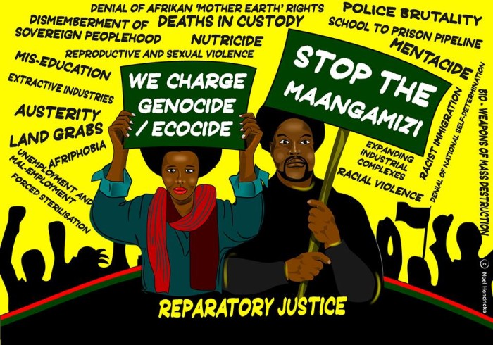 Stop the Maangamizi, Esther Roniyah Stanford-Xosei
