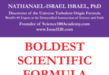 Dr. Nathanael-Israel Israel Releases Research Claiming Mathematical Alignment Between Cosmological Data and Genesis